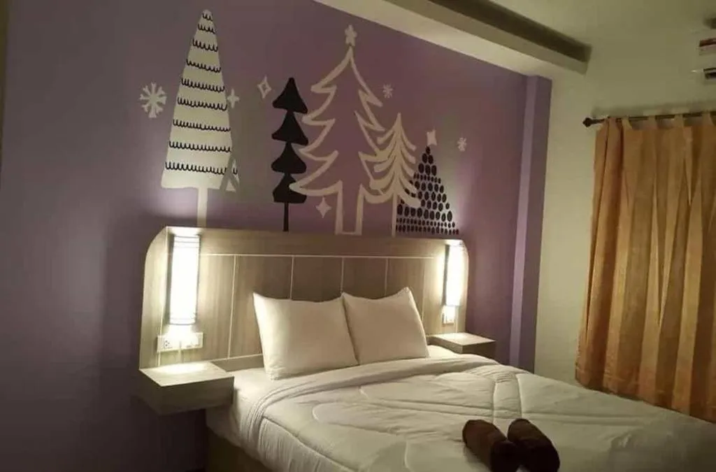 Bed in Silayok Grand Hotel