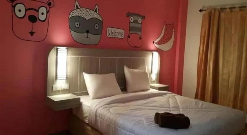 Bed in Silayok Grand Hotel