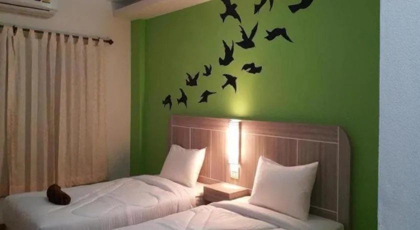 Bed in Silayok Grand Hotel