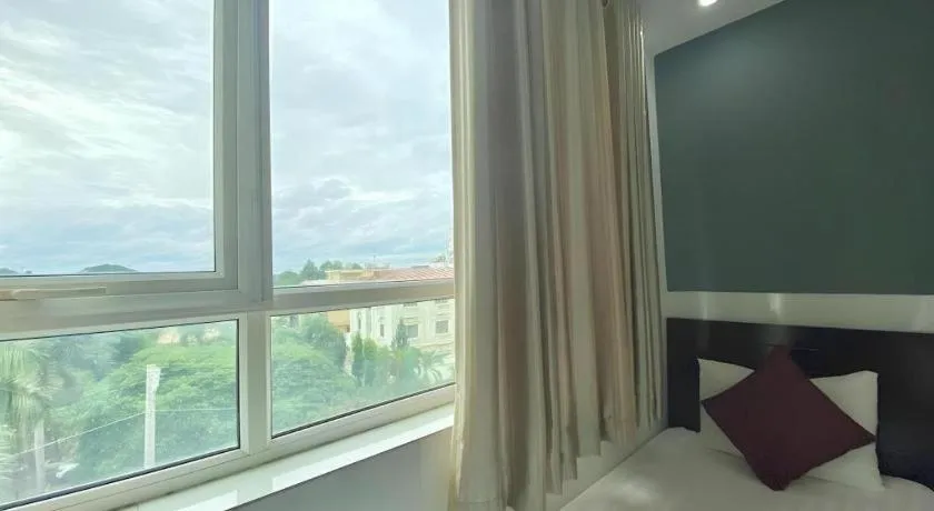 Bed in Mi Linh Hotel