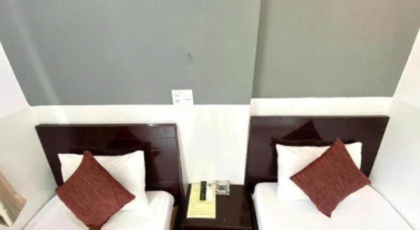 Bed in Mi Linh Hotel