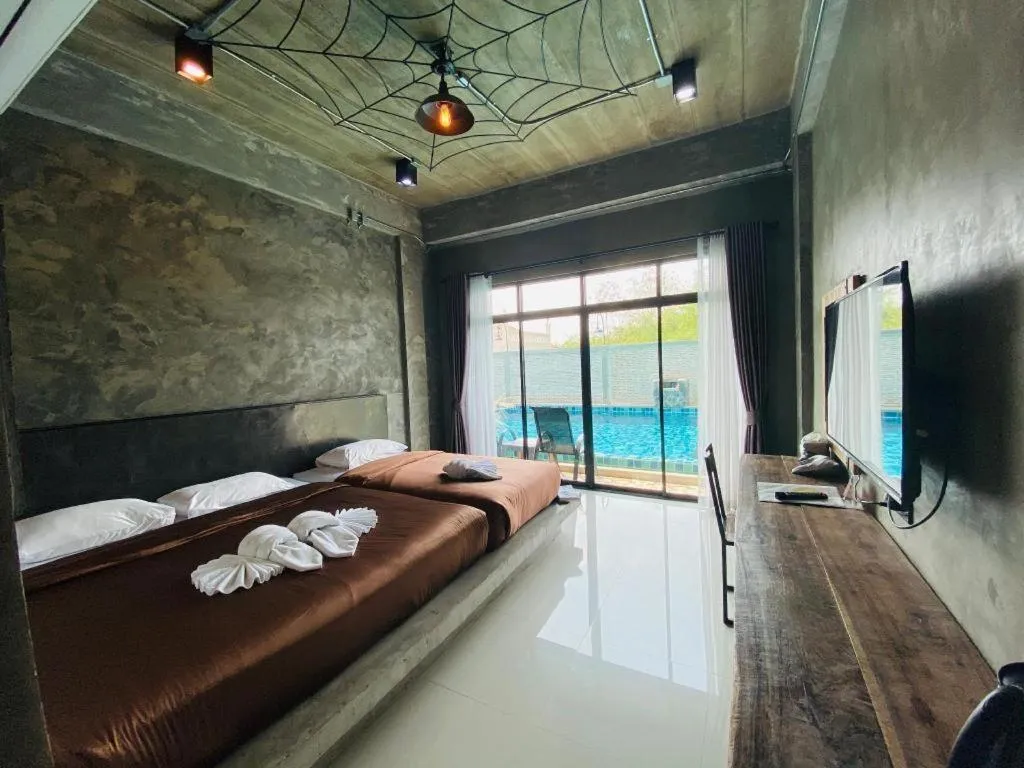 Bed in The Smile Loft HuaHin
