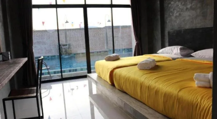 Bed in The Smile Loft HuaHin