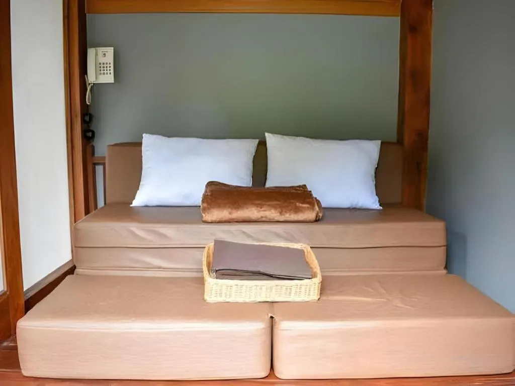 Bed in VillaTel Salse