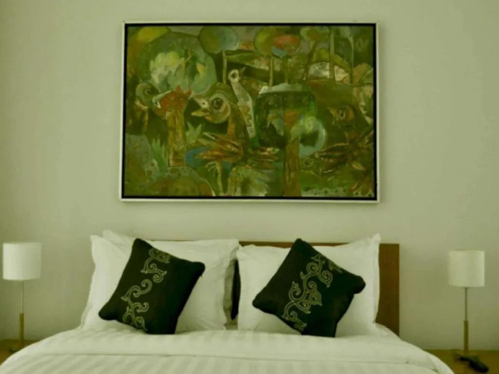 Bed in VillaTel Salse