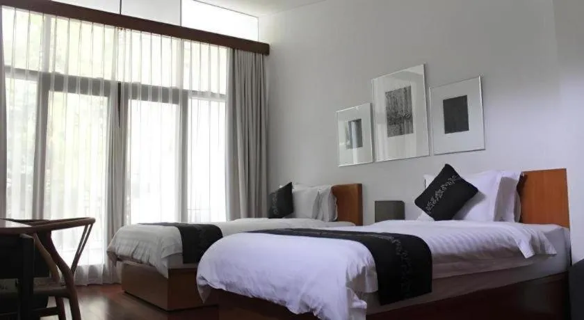 Bed in VillaTel Salse