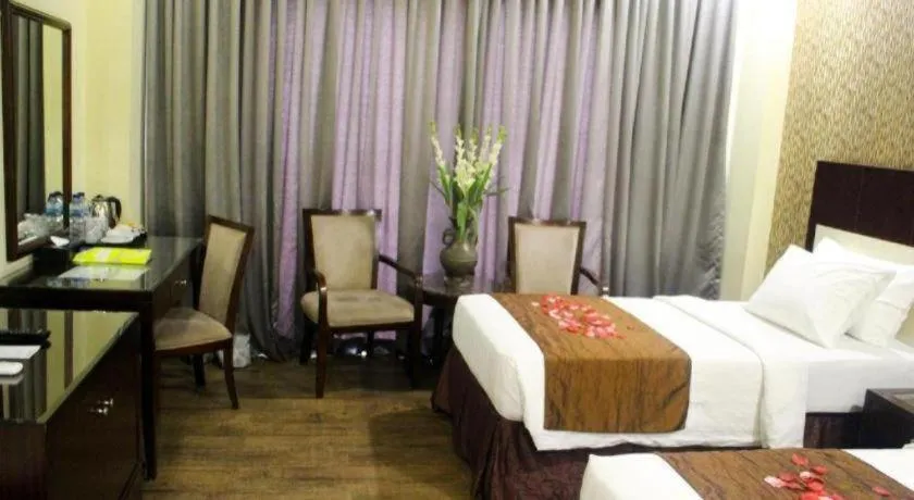 Bed in Narita Classic Hotel