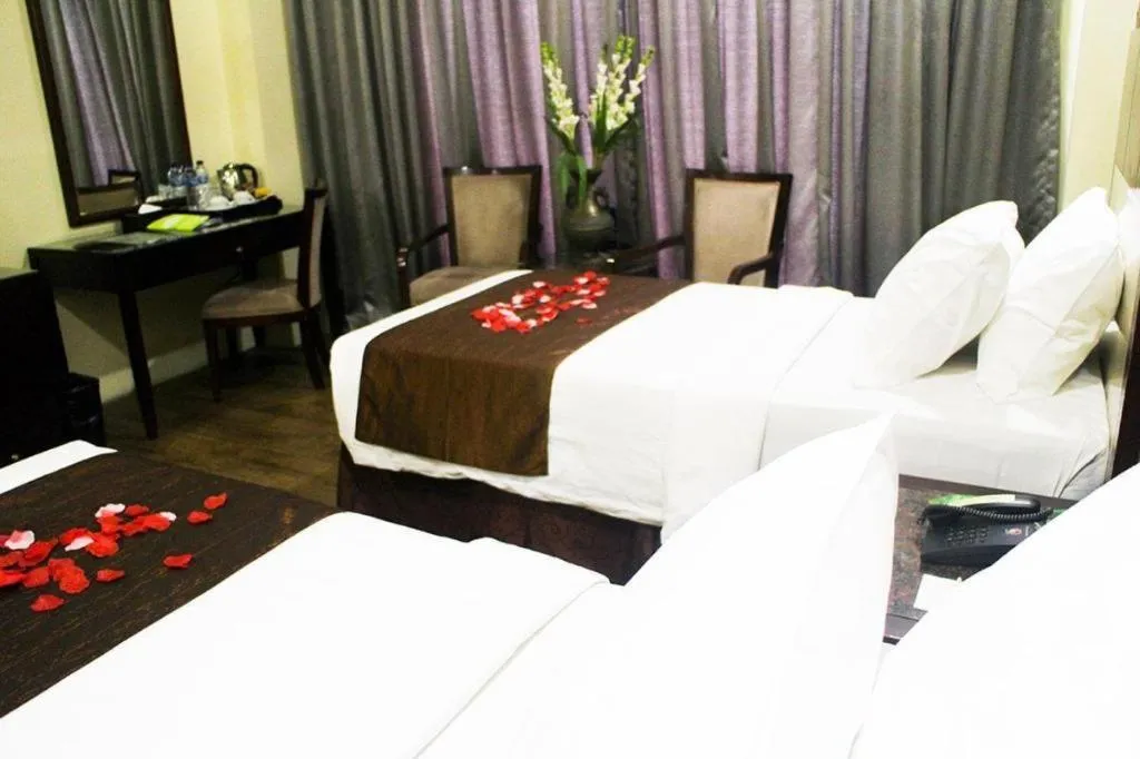 Bed in Narita Classic Hotel