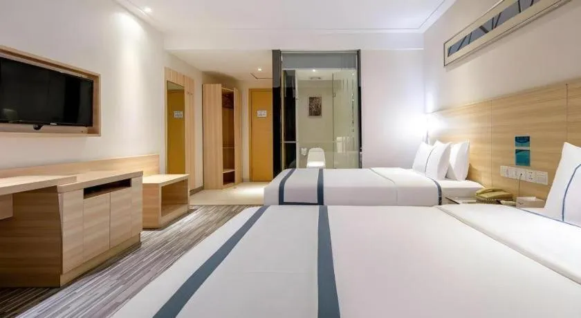 Bed in City Comfort Inn Nanning Railway Station