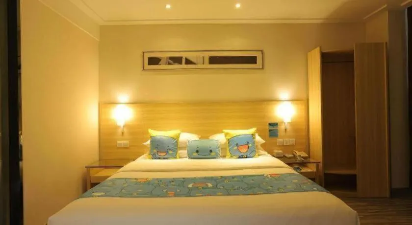 Bed in City Comfort Inn Nanning Railway Station