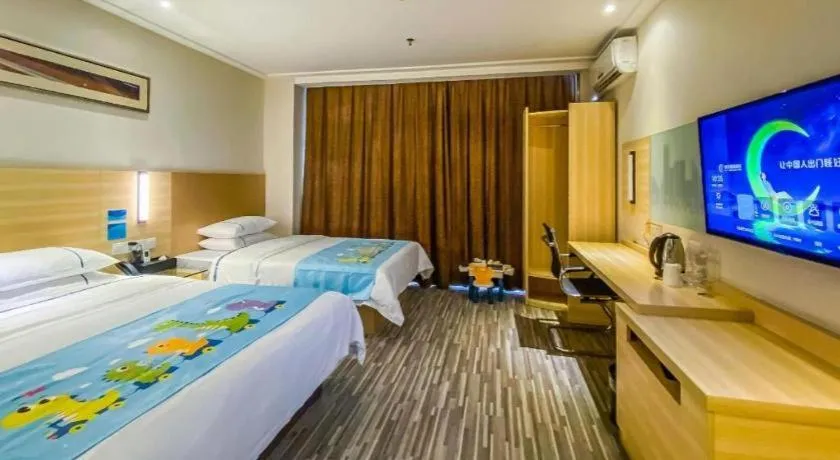 Bed in City Comfort Inn Nanning Railway Station