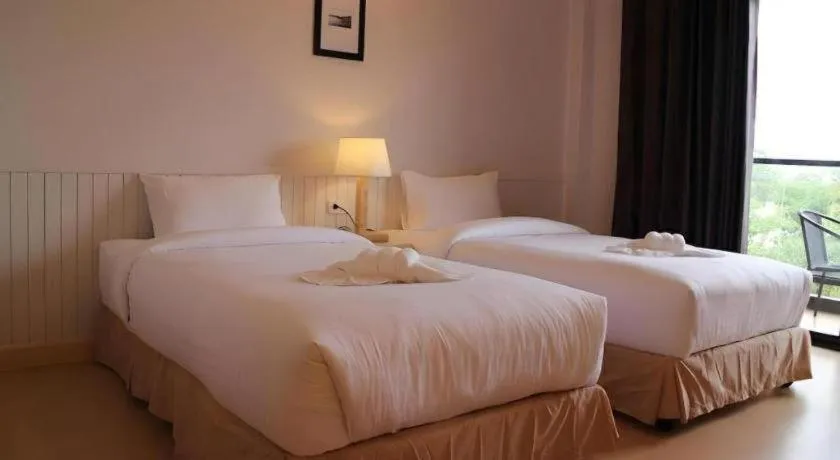 Bed in Villa Gris Pranburi