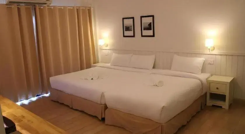 Bed in Villa Gris Pranburi Bed in Villa Gris Pranburi