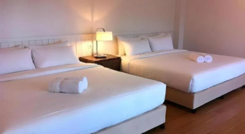 Bed in Villa Gris Pranburi