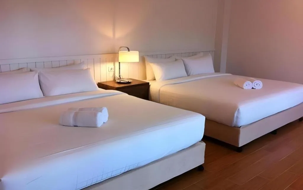 Bed in Villa Gris Pranburi