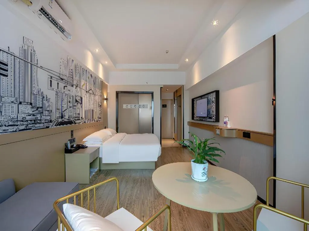 Bed in City Comfort Inn Nanning Railway Station Guangxi University