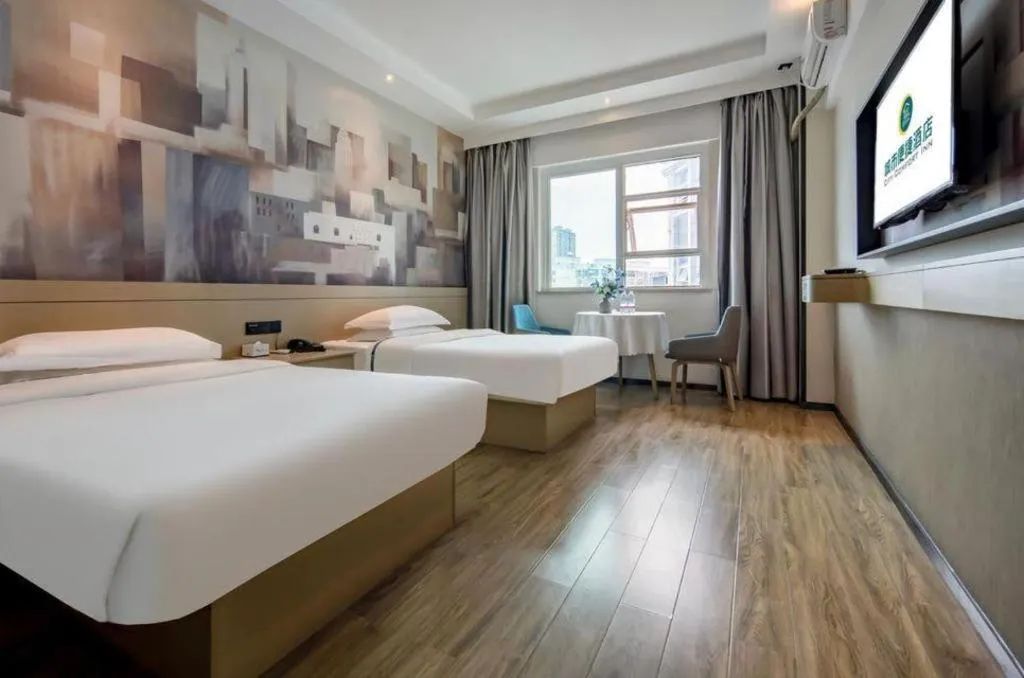 Bed in City Comfort Inn Nanning Railway Station Guangxi University