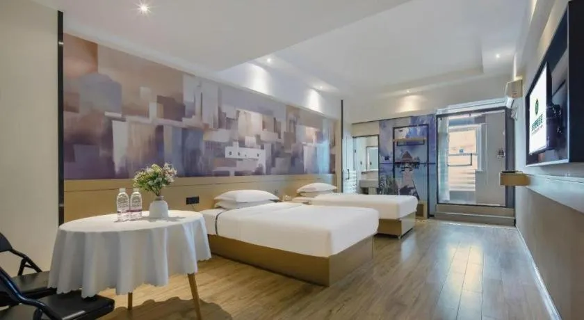 Bed in City Comfort Inn Nanning Railway Station Guangxi University