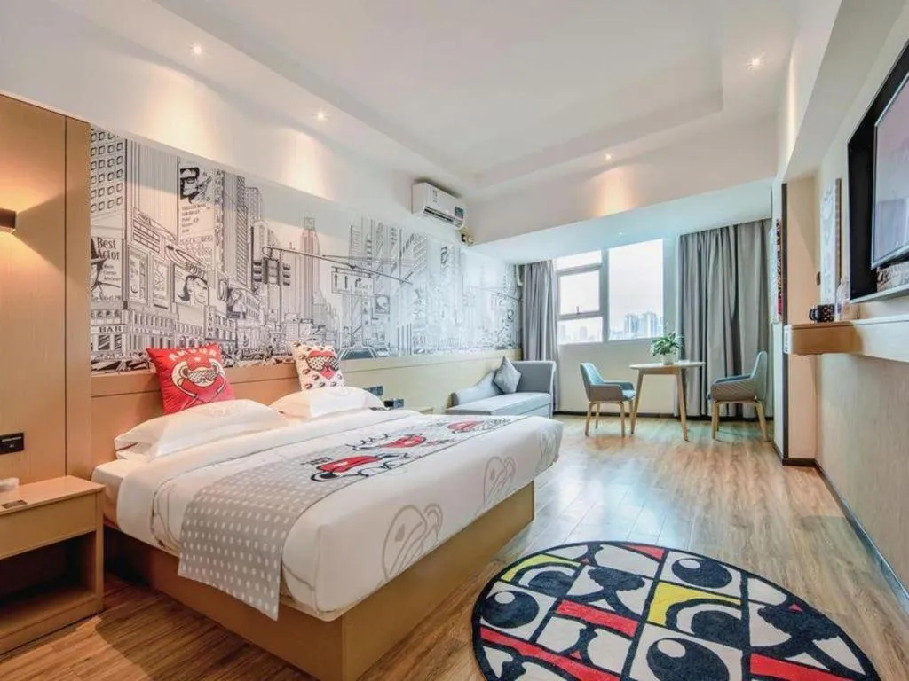 Bed in City Comfort Inn Nanning Railway Station Guangxi University