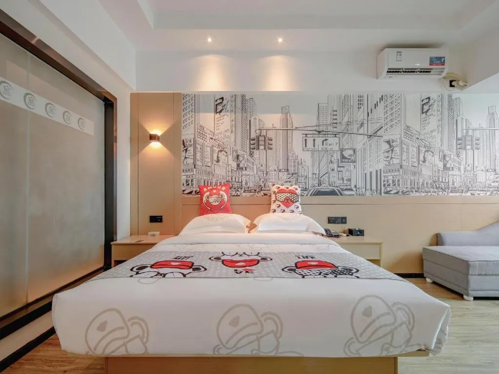 Bed in City Comfort Inn Nanning Railway Station Guangxi University