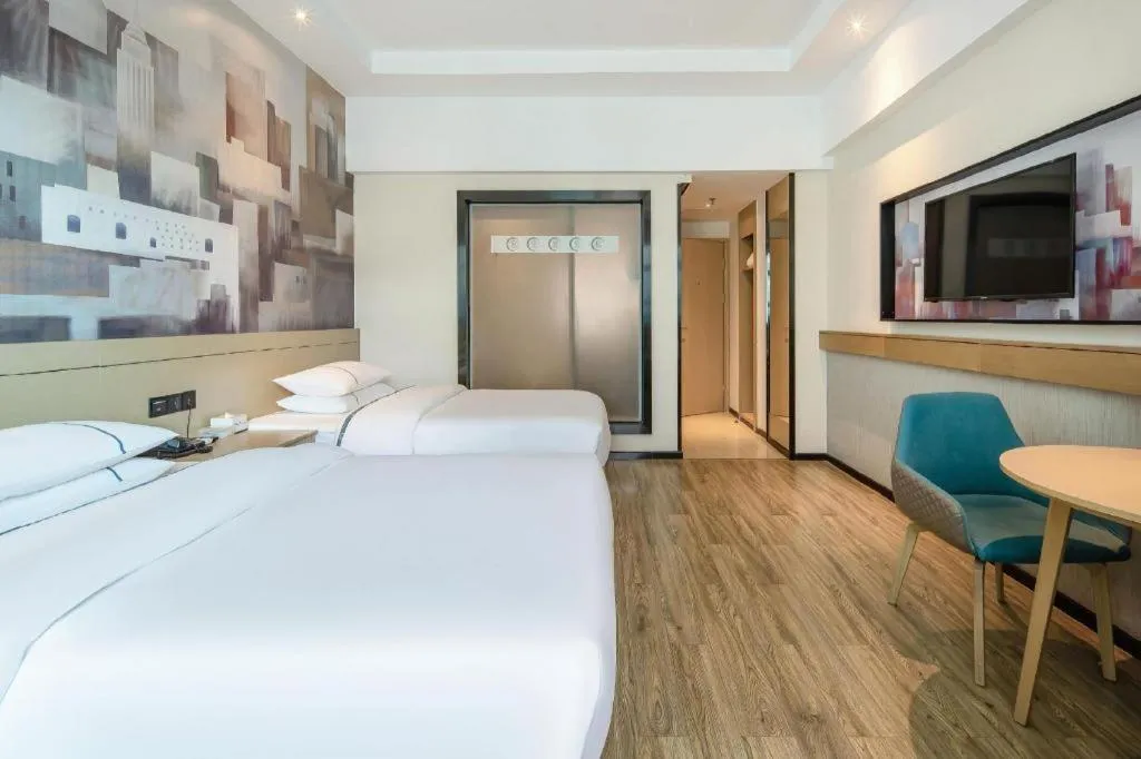 Bed in City Comfort Inn Nanning Railway Station Guangxi University