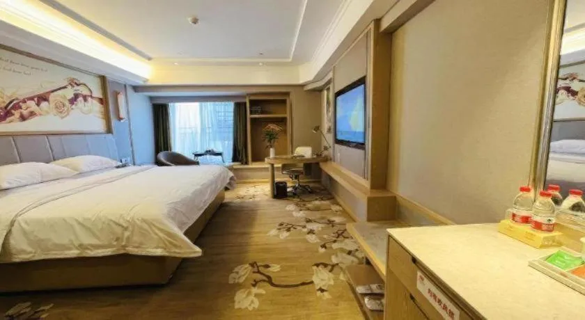 Bed in Vienna Hotel Yunnan Chunrong Street Qicai Yunan