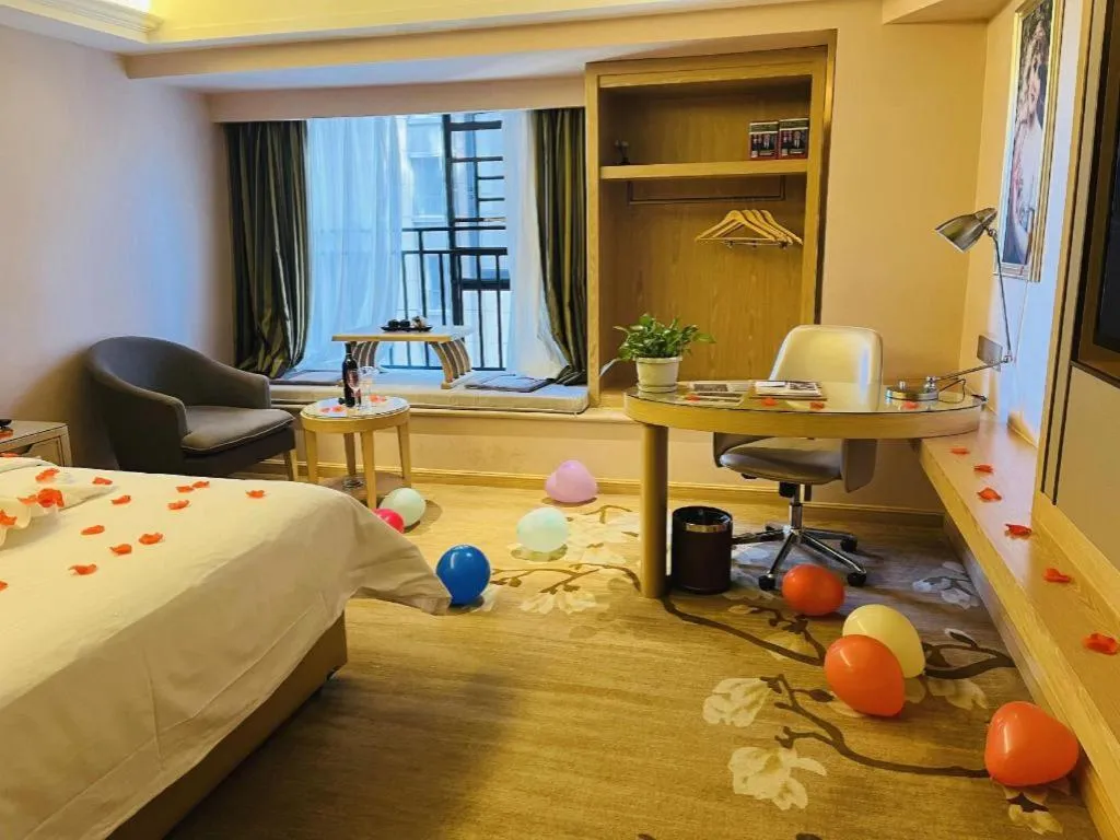 Bed in Vienna Hotel Yunnan Chunrong Street Qicai Yunan