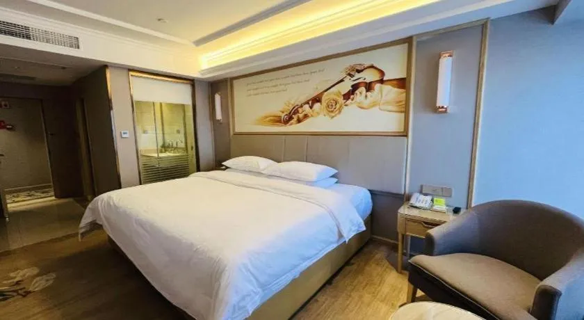 Bed in Vienna Hotel Yunnan Chunrong Street Qicai Yunan