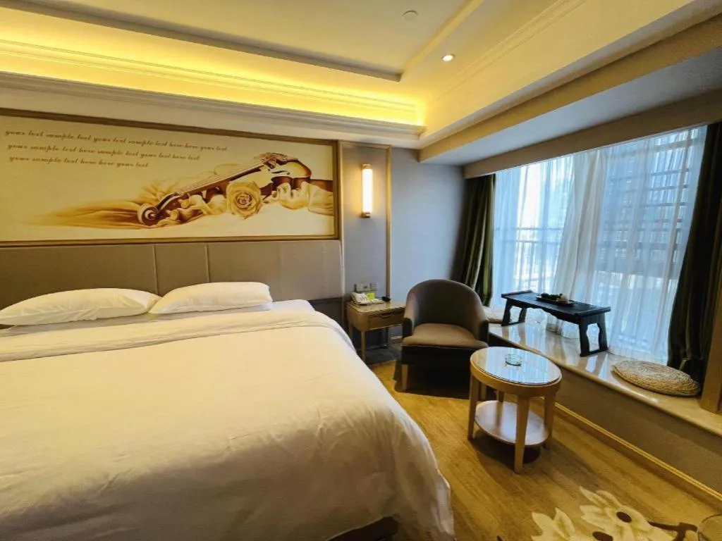 Bed in Vienna Hotel Yunnan Chunrong Street Qicai Yunan