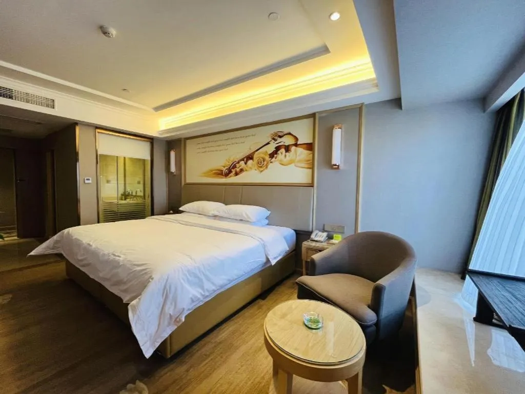 Bed in Vienna Hotel Yunnan Chunrong Street Qicai Yunan