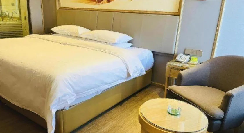 Bed in Vienna Hotel Yunnan Chunrong Street Qicai Yunan