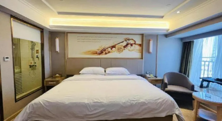 Bed in Vienna Hotel Yunnan Chunrong Street Qicai Yunan