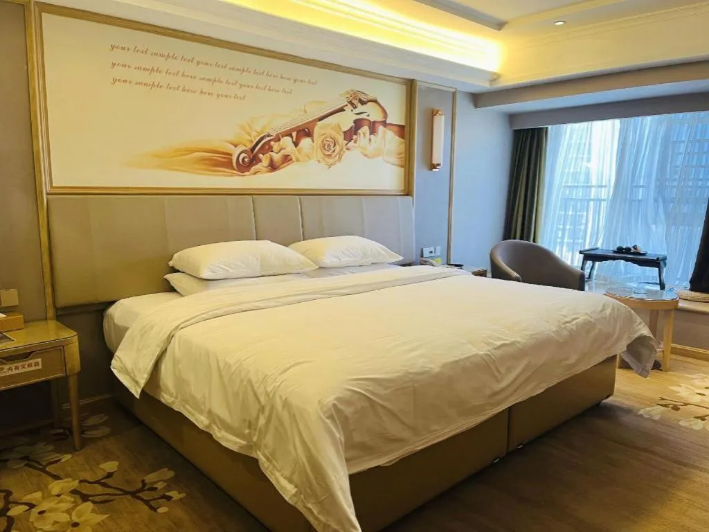 Bed in Vienna Hotel Yunnan Chunrong Street Qicai Yunan