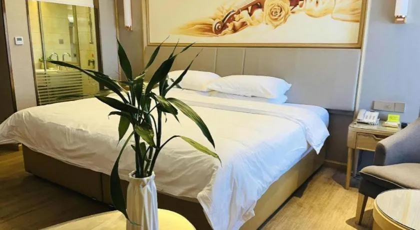 Bed in Vienna Hotel Yunnan Chunrong Street Qicai Yunan
