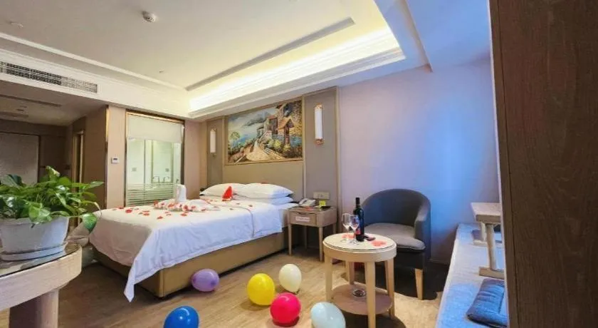 Bed in Vienna Hotel Yunnan Chunrong Street Qicai Yunan