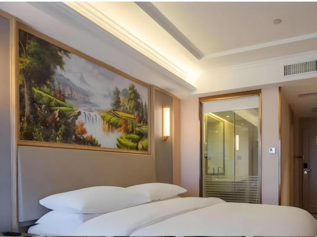 Bed in Vienna Hotel Yunnan Chunrong Street Qicai Yunan