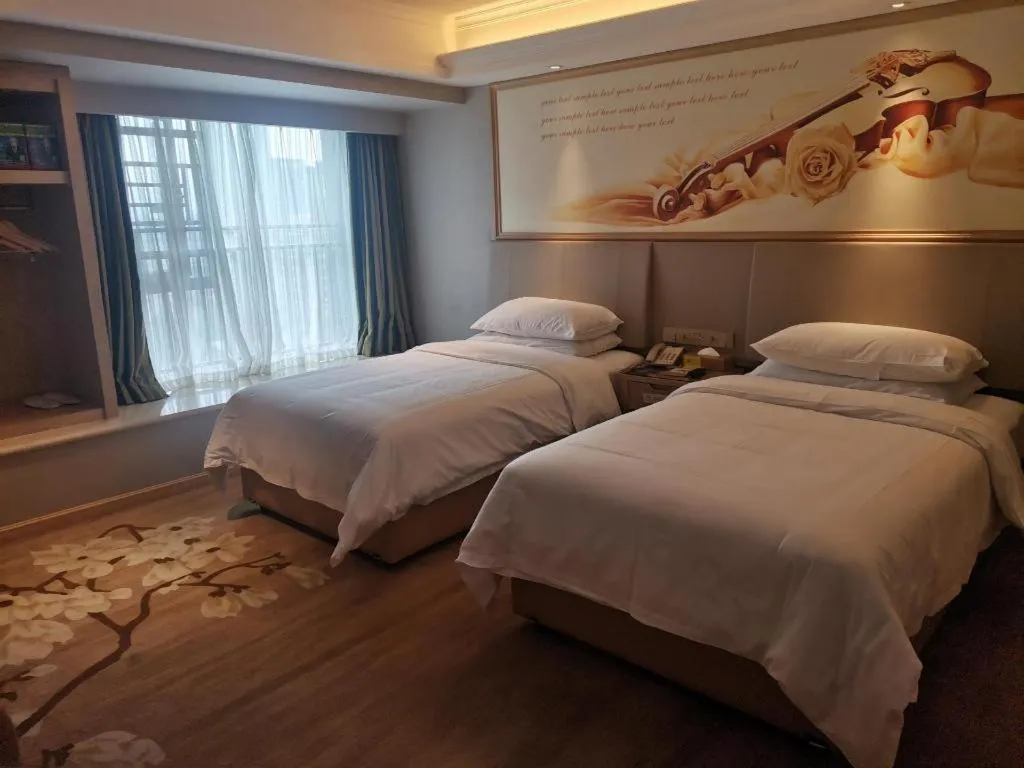 Bed in Vienna Hotel Yunnan Chunrong Street Qicai Yunan