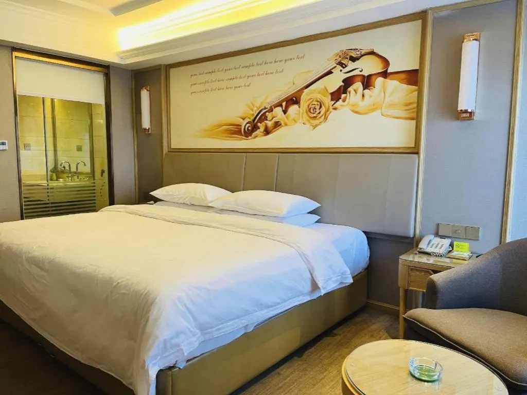 Bed in Vienna Hotel Yunnan Chunrong Street Qicai Yunan