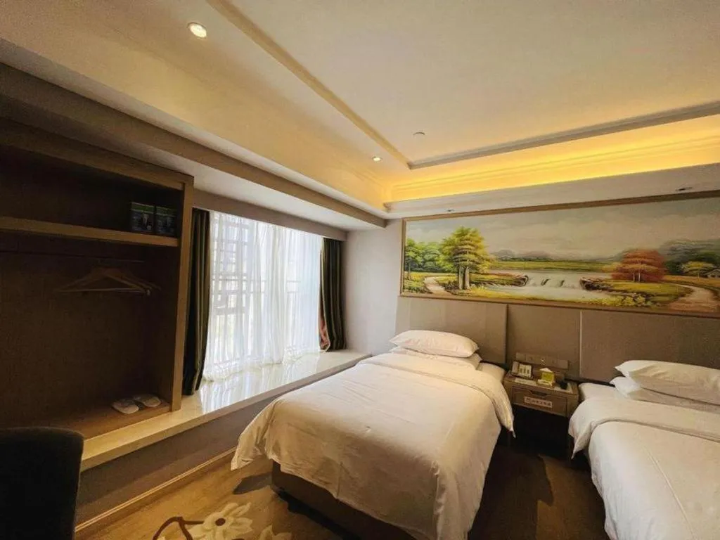 Bed in Vienna Hotel Yunnan Chunrong Street Qicai Yunan