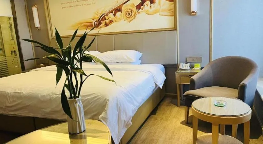 Bed in Vienna Hotel Yunnan Chunrong Street Qicai Yunan