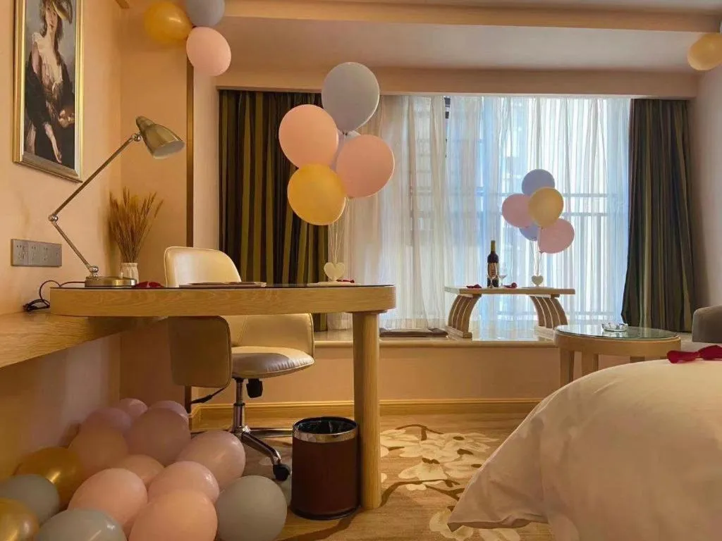 Bed in Vienna Hotel Yunnan Chunrong Street Qicai Yunan