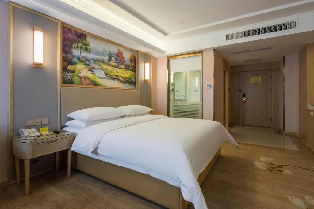 Bed in Vienna Hotel Yunnan Chunrong Street Qicai Yunan