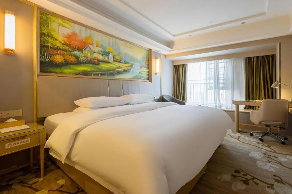 Bed in Vienna Hotel Yunnan Chunrong Street Qicai Yunan