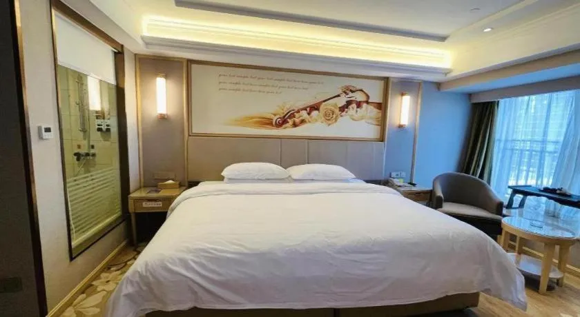 Bed in Vienna Hotel Yunnan Chunrong Street Qicai Yunan