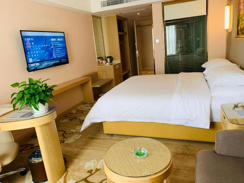 Bed in Vienna Hotel Yunnan Chunrong Street Qicai Yunan