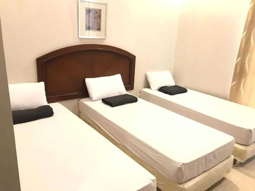 Bed in Country Chateau Hotel