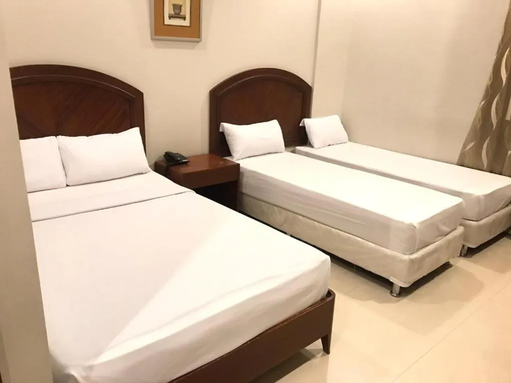 Bed in Country Chateau Hotel