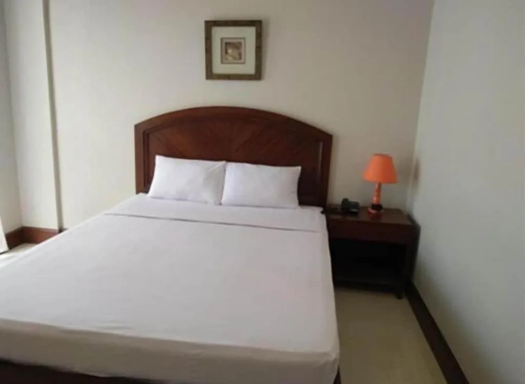 Bed in Country Chateau Hotel