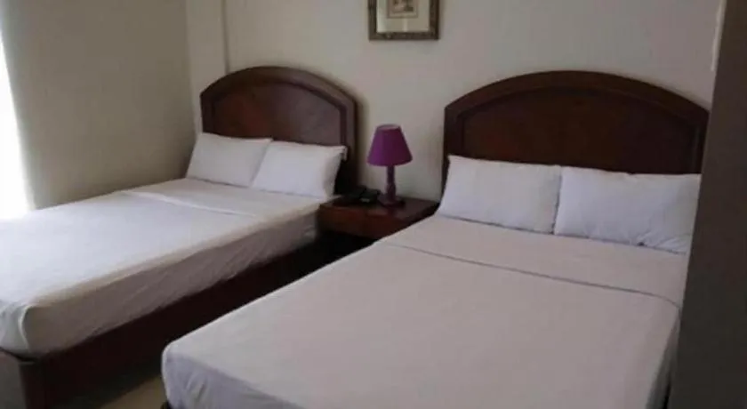 Bed in Country Chateau Hotel