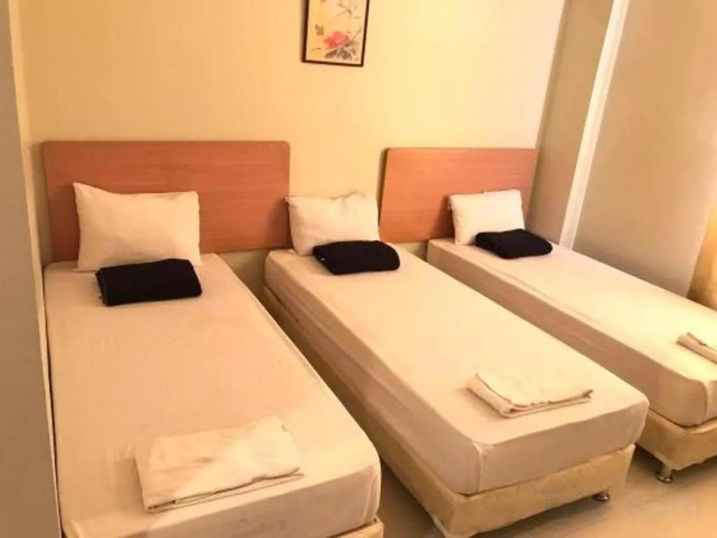 Bed in Country Chateau Hotel